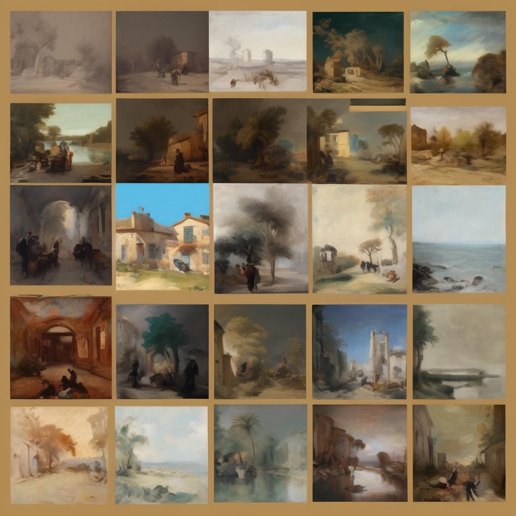 Στυλ και τεχνικές του καλλιτέχνη